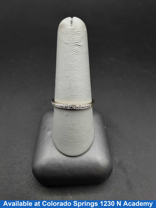 Women's Ring - Anniversary - Yellow Gold 10k (.417) 1.5 grams Size 11