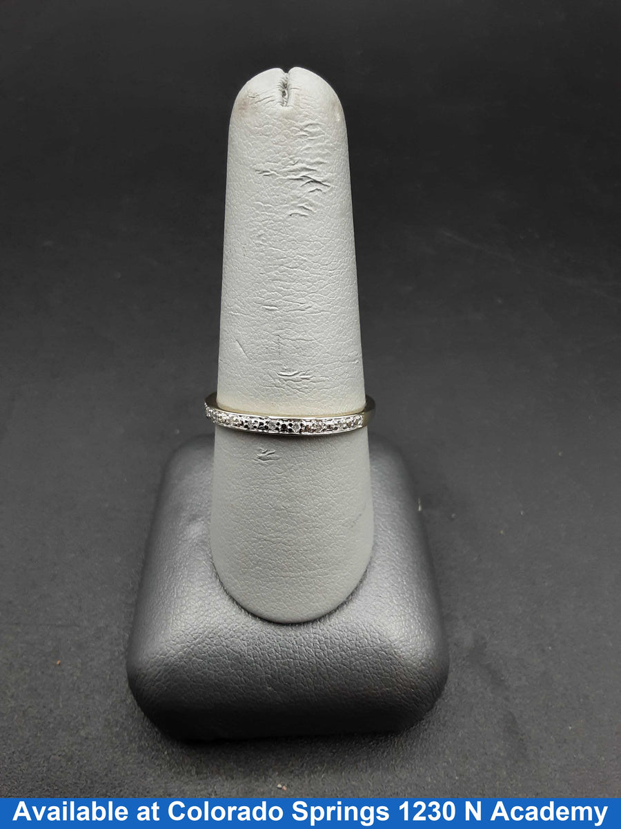 Women's Ring - Anniversary - Yellow Gold 10k (.417) 1.5 grams Size 11