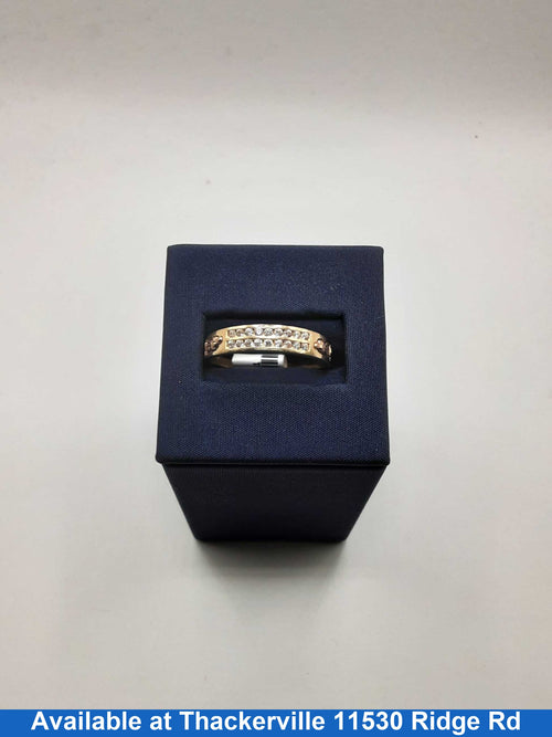 Ring - Wedding Band - Yellow Gold 14k (.585) 2.5 Grams Size 11