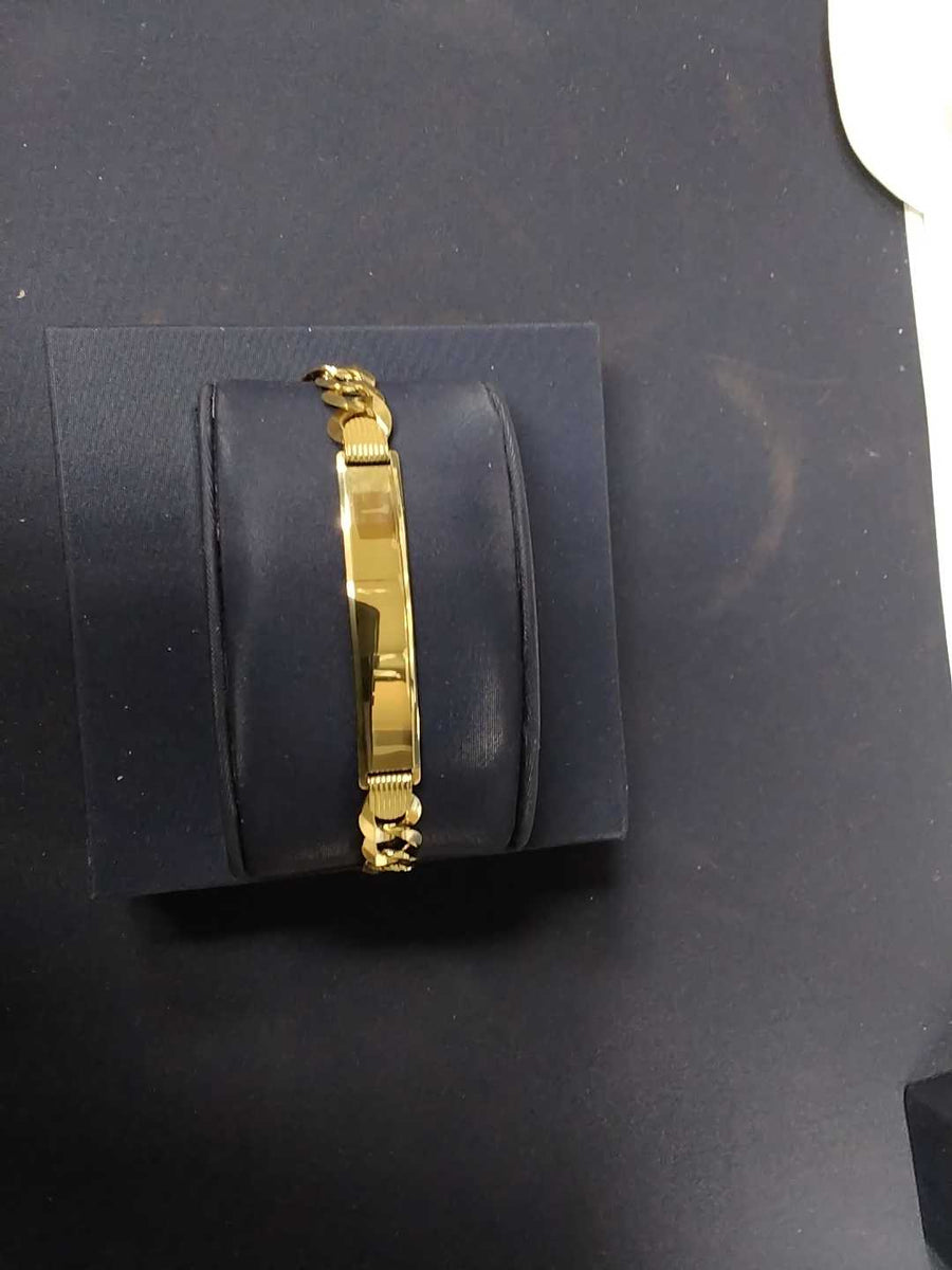 ID Bracelet - Yellow Gold 14k (.585) 14.9 grams 9 inch