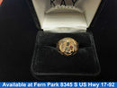 Women's Ring - Yellow Gold 14k (.585) 6.3 grams Size 8.5