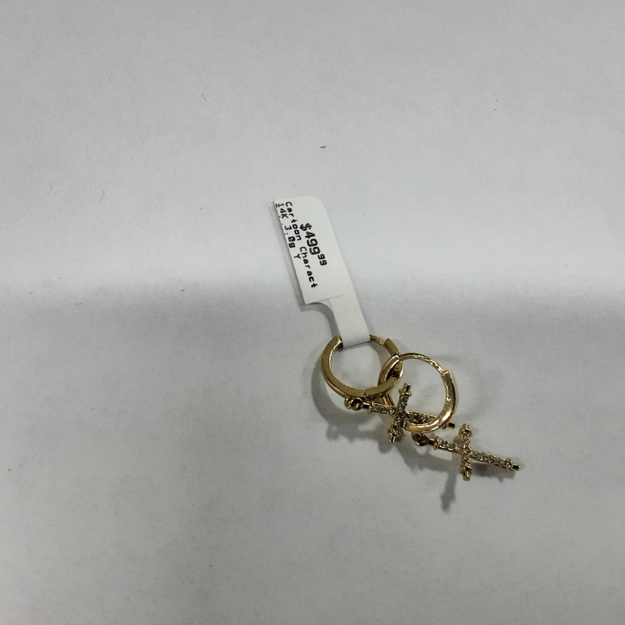 Earrings - Yellow Gold 14k (.585) 3 grams