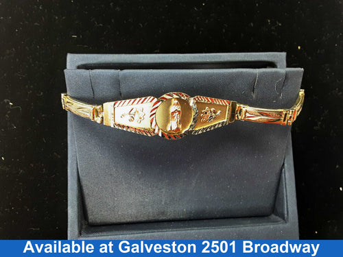 ID Bracelet - Yellow Gold 14k (.585) 13.8 grams 8 inch
