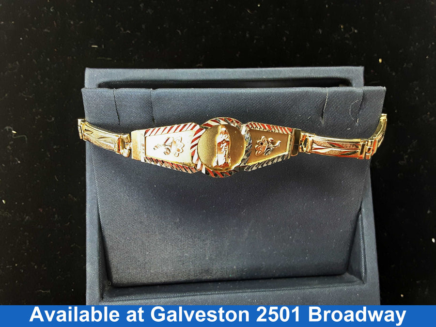 ID Bracelet - Yellow Gold 14k (.585) 13.8 grams 8 inch