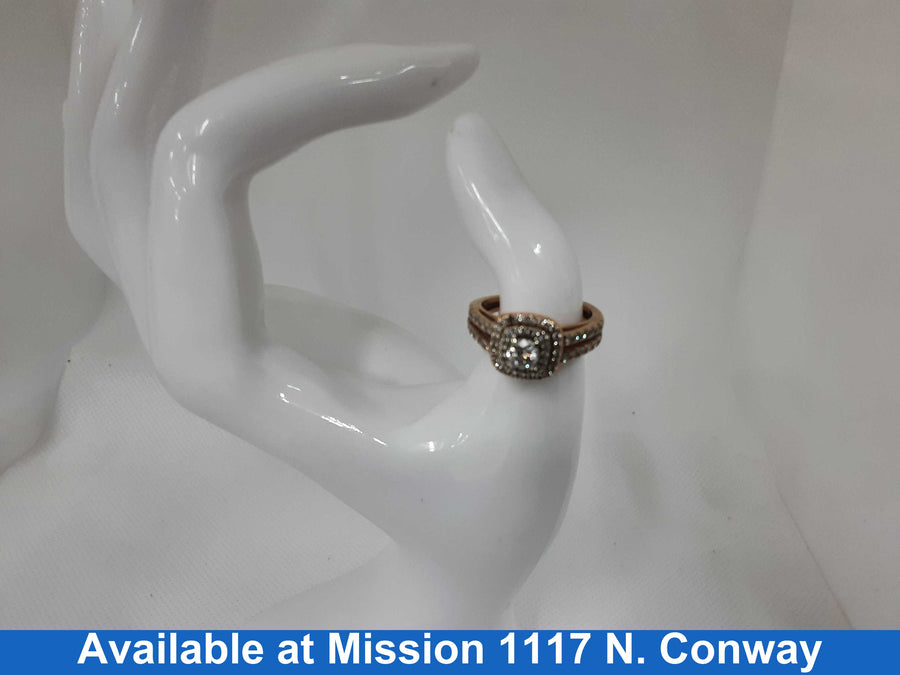 Women's Ring - Rose Gold 14k (.585) 4.4 grams Size 20