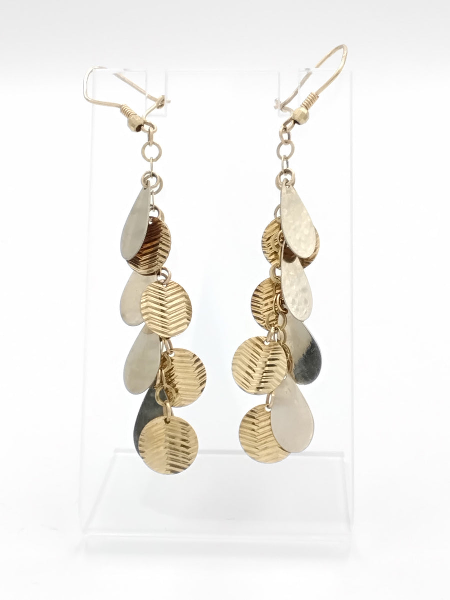 Earrings - Yellow Gold 10k (.417) 5.6 grams