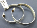 Bangle Earring Silver 11.7 grams