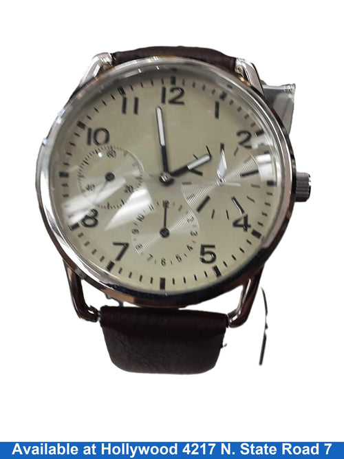 Accutime Mac5106kl Brown Regular Watch