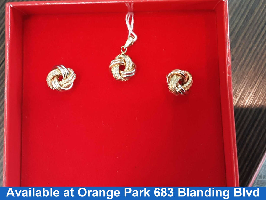 Ensemble - Yellow Gold 18k (.750) 3.3 grams