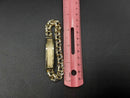 ID Bracelet - Yellow Gold 10k (.417) 37 grams 8 inch