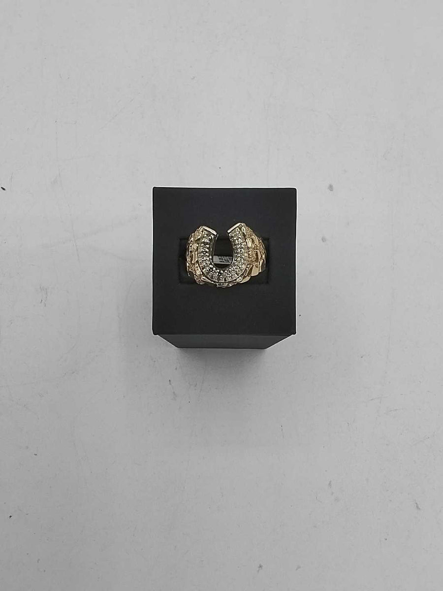 Men's Ring - Yellow Gold 10k (.417) 7.9 grams Size 20