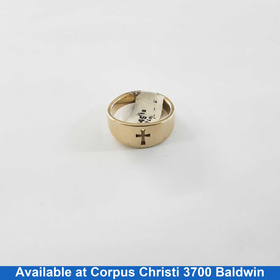 Women's Ring - Yellow Gold 14k (.585) 6.7 grams Size 5.5