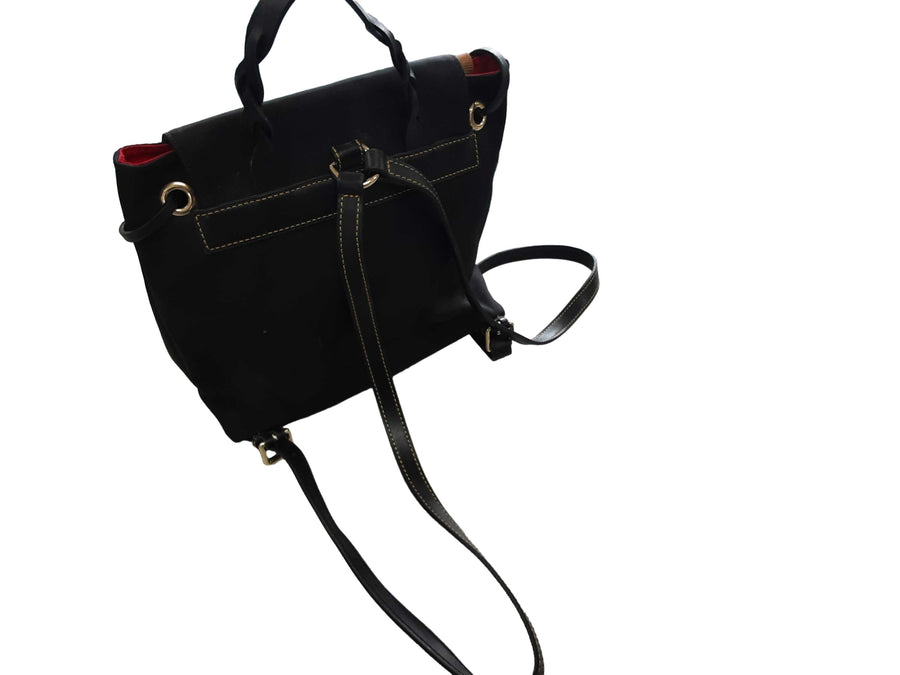 Dooney & Bourke Black Canvas Bag Black Purse / Handbag