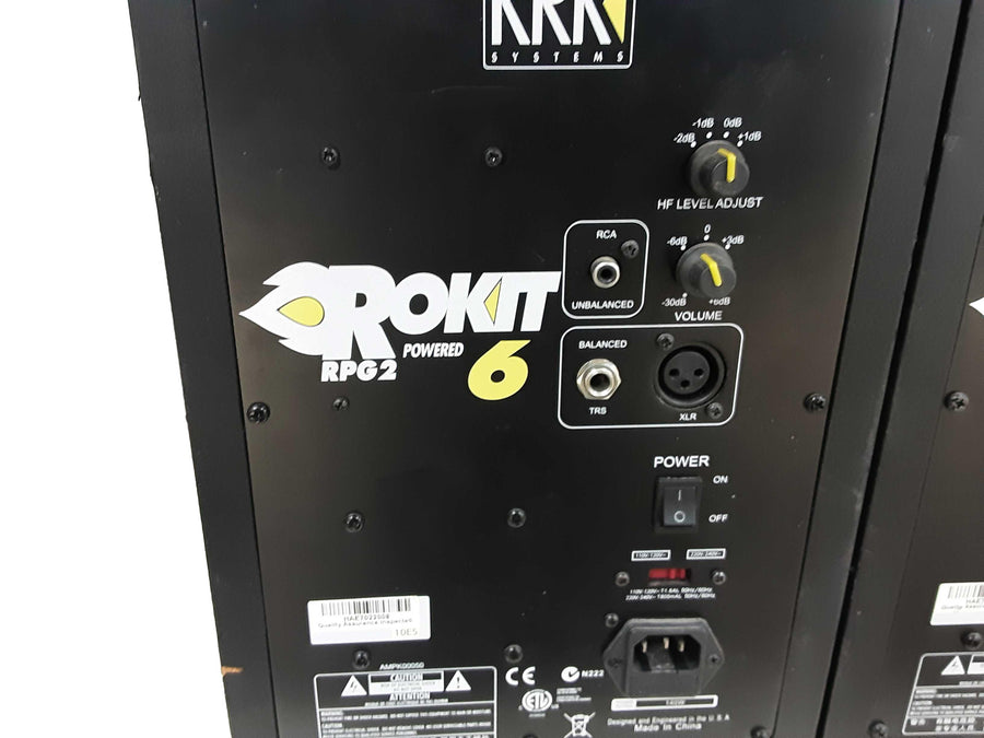 Krk Systems Rpg2 Black Bookshelf Speaker