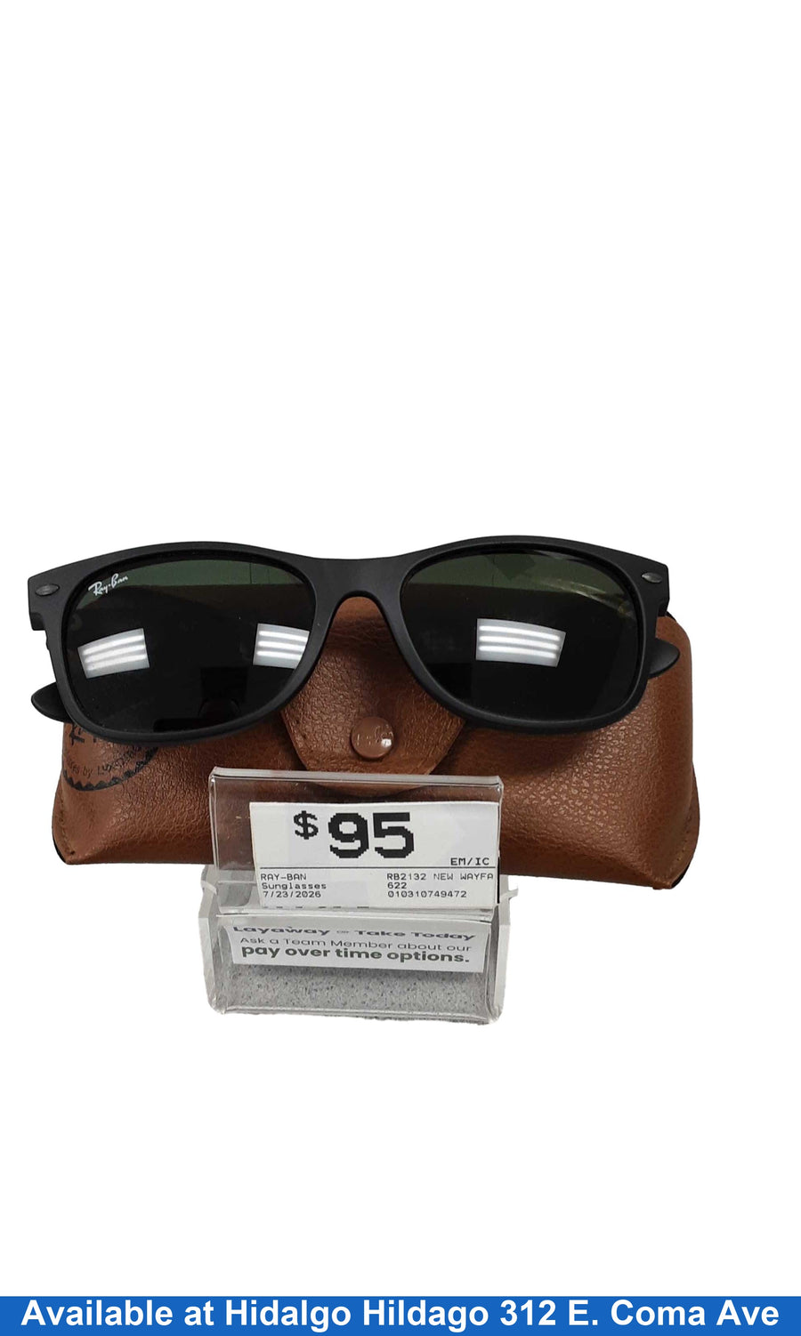 Ray-ban Rb2132 New Wayfarer Classic Black