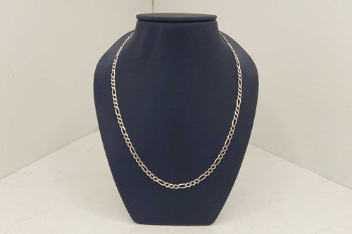 Figaro Chain - Silver 10.16 grams 21 inch