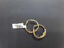 Bangle Earring Yellow Gold 10k (.417) 3 grams