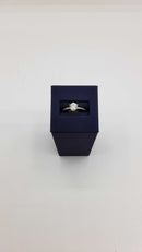 Women's Ring - Solitaire - Silver 2.3 grams Size 8