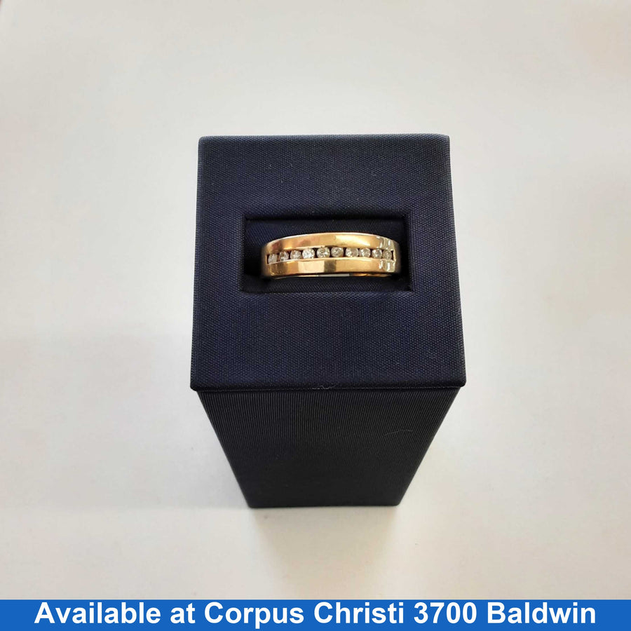 Ring - Wedding Band - Yellow Gold 14k (.585) 5 grams Size 10