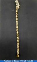 Bracelet - Yellow Gold 14k (.585) 11.3 grams 6 inch