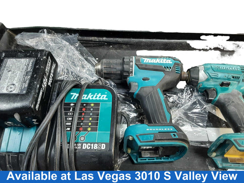 Makita Xfd01 Blue Cordless Standard Drill