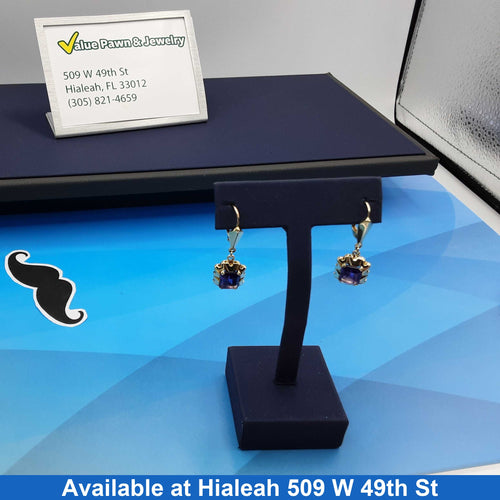 Jacket Earrings - Yellow Gold 14k (.585) 4.4 grams