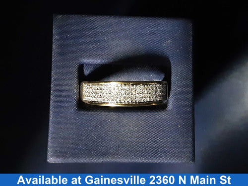 Men's Ring - Yellow Gold 10k (.417) 2.6 grams Size 13.5