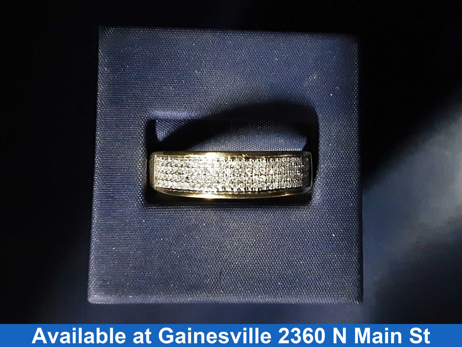 Men's Ring - Yellow Gold 10k (.417) 2.6 grams Size 13.5
