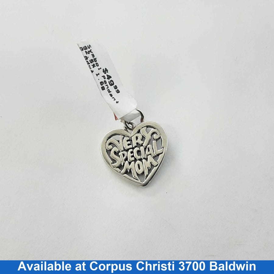 Symbol Pendant - Silver 1.6 grams