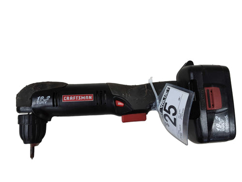 Craftsman 315.101541 Black Cordless Right-Angle Drill