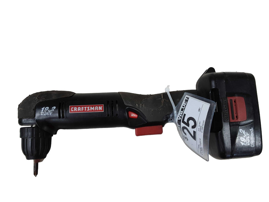 Craftsman 315.101541 Black Cordless Right-Angle Drill
