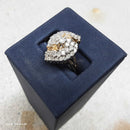 Women's Ring - Yellow Gold 14k (.585) 6.8 grams Size 8