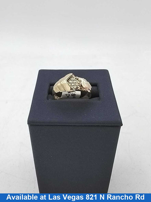 Women's Ring - Yellow Gold 10k (.417) 2.9 grams Size 20