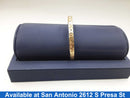 Bangle Bracelet - Yellow Gold 10k (.417) 16 grams 6 inch