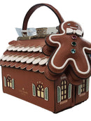 Kate Spade Gingerbread House Brown Purse / Handbag