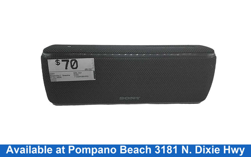 Sony Srs-x31 Black Bookshelf Speaker