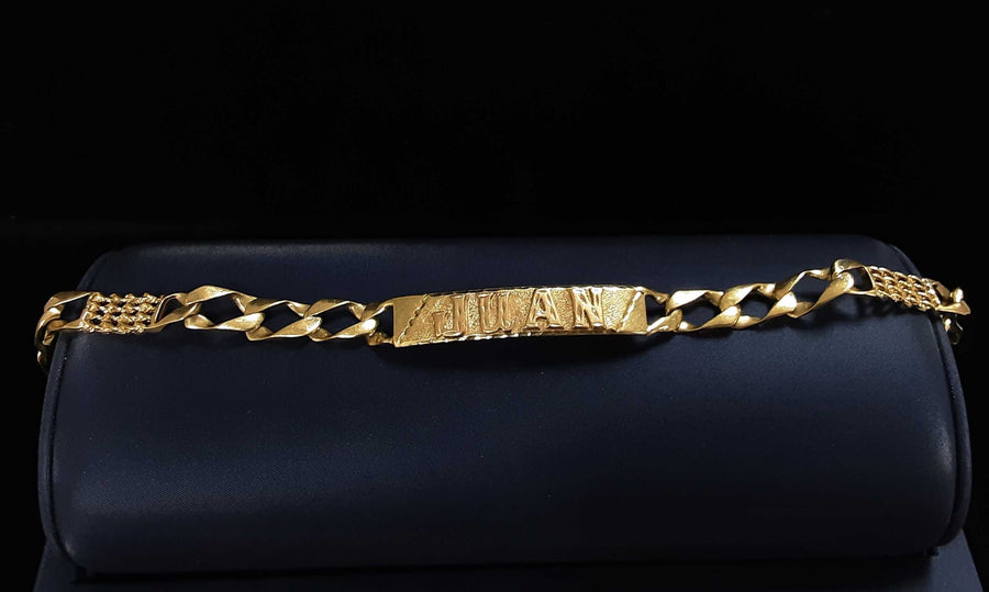 ID Bracelet - Yellow Gold 14k (.585) 23.6 grams 10 inch