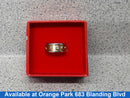 Ring - Wedding Band - Yellow Gold 14k (.585) 7.6 grams Size 3.5