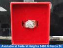 Women's Ring - White Gold 14k (.585) 4.98 grams Size 7