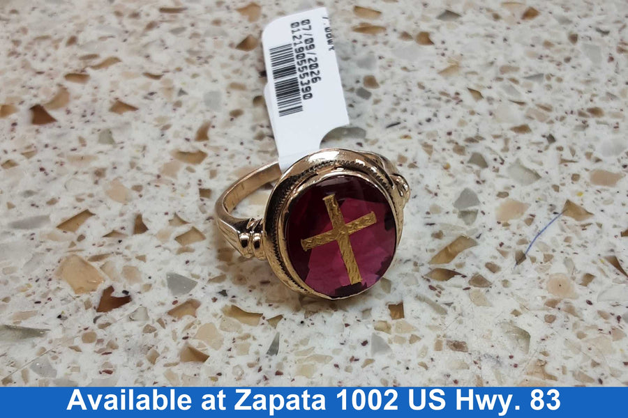Women's Ring - Yellow Gold 10k (.417) 4.8 grams Size 8