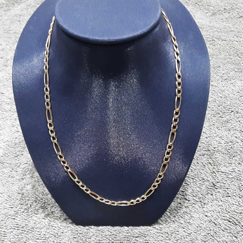 Figaro Chain - Yellow Gold 14k (.585) 11.5 grams 24 inch