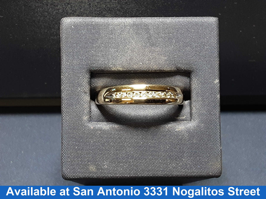 Men's Ring - Yellow Gold 10k (.417) 4.5 grams Size 11