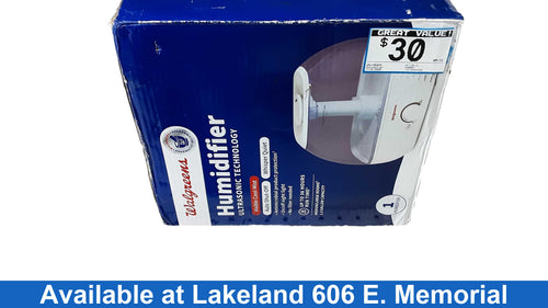 Walgreens Hf1126-ul White Purifier / Humidifier / Dehumidifier