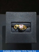 Women's Ring - Yellow Gold 10k (.417) 1.2 grams Size 20