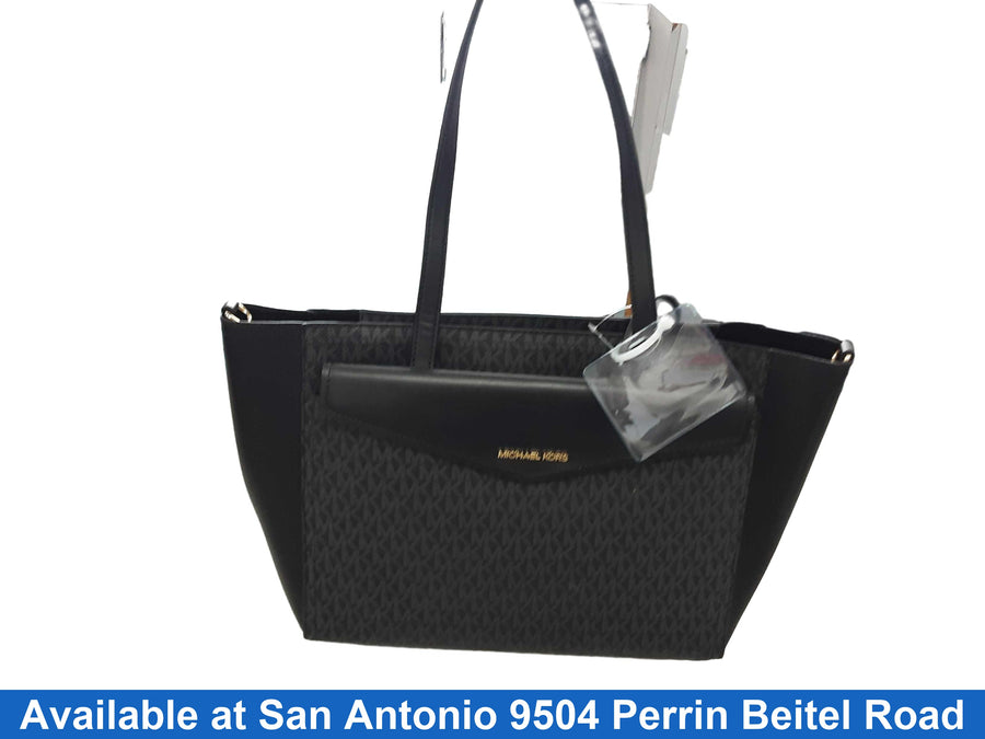 Michael Kors Ba-2405 Black Purse / Handbag