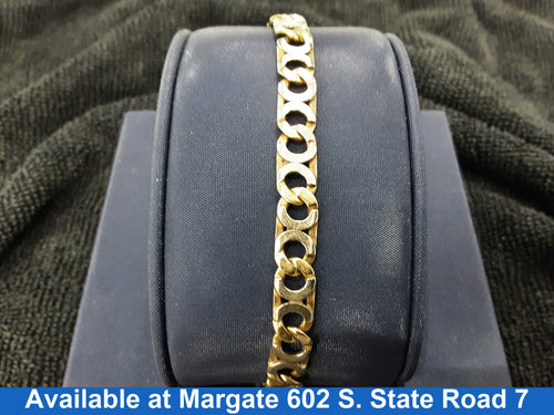 Bracelet - Yellow Gold 14k (.585) 15.7 grams 9 inch