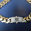 Cuban Link Chain - Yellow Gold 14k (.585) 75.5 grams 24 inch
