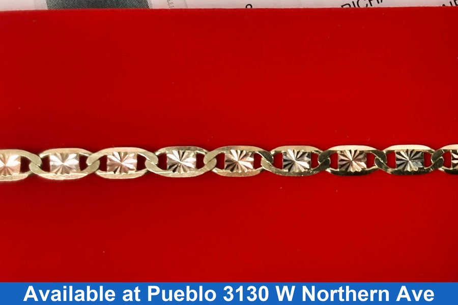 Link Bracelet - Yellow Gold 14k (.585) 7.2 grams 7 inch