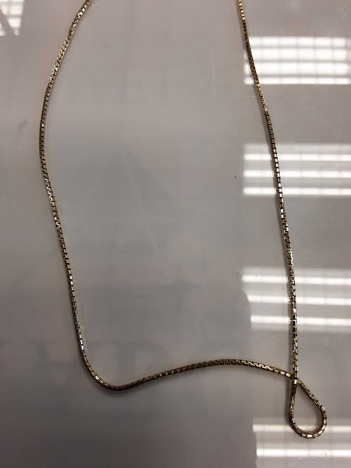 Box Chain - Yellow Gold 14k (.585) 5.8 grams 18 inch