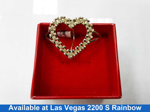 Women's Ring - Yellow Gold 10k (.417) 5.4 grams Size 8